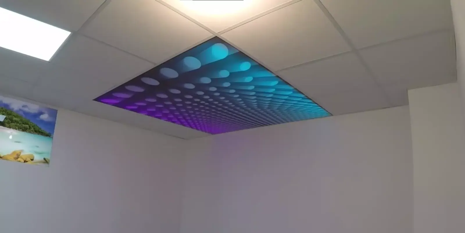 3D натяжной потолок для офиса — Новошахтинск, Чиха, 24, фото 1